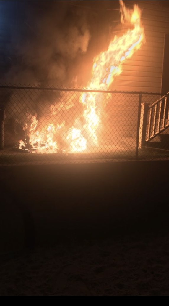 <a href="/PointBreezeFD/">Point Breeze FD</a> and @rpvfd1914 responded to Box 8300 for an exterior fire at the PB Clubhouse. Fire was quickly knocked down, no extension to the interior. A job well done by all!!