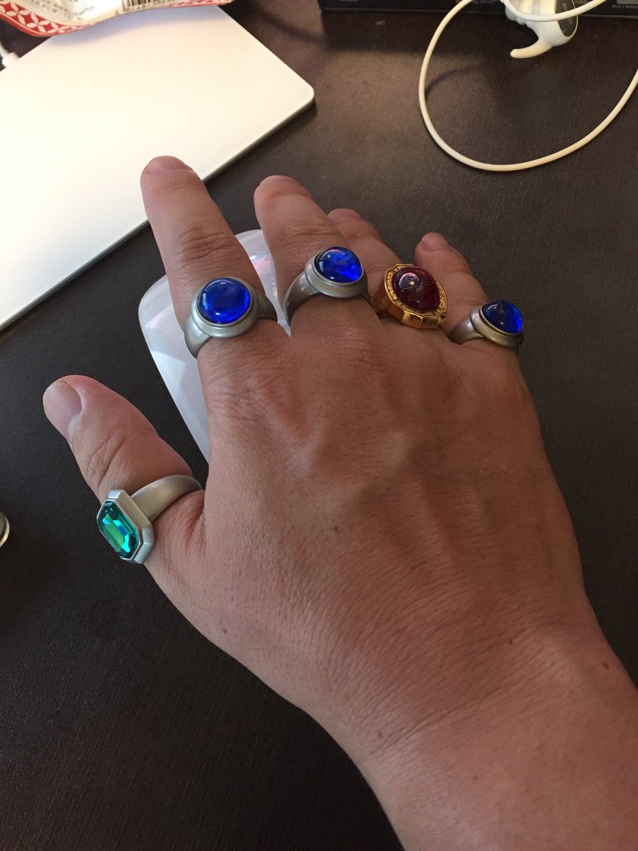 ぎあ on Twitter "全部の指にマジックアイテム（っぽい）指輪装備してみた。 親指：仮面ライダーアギトの
