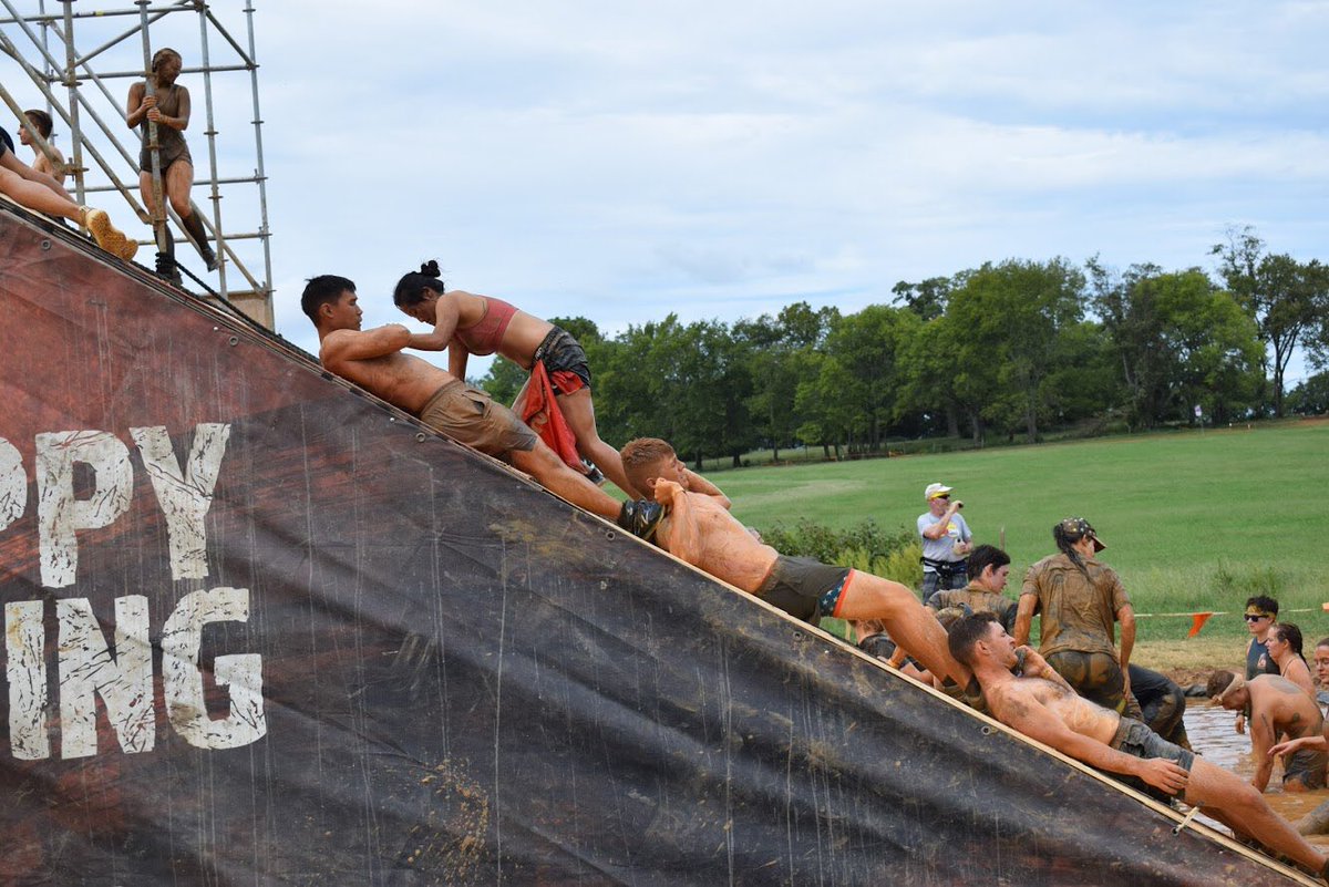 TViking6's tweet photo. Today Viking Company crushed the Nashville @ToughMudder . We did a small guidon relay to see if it’s ready for combat. Team work and physical excellence got us through! Really proud of these guys!! Next stop spartan race! 300 Spartans can’t stop @TheRakkasans https://t.co/n70fZZUbZ4