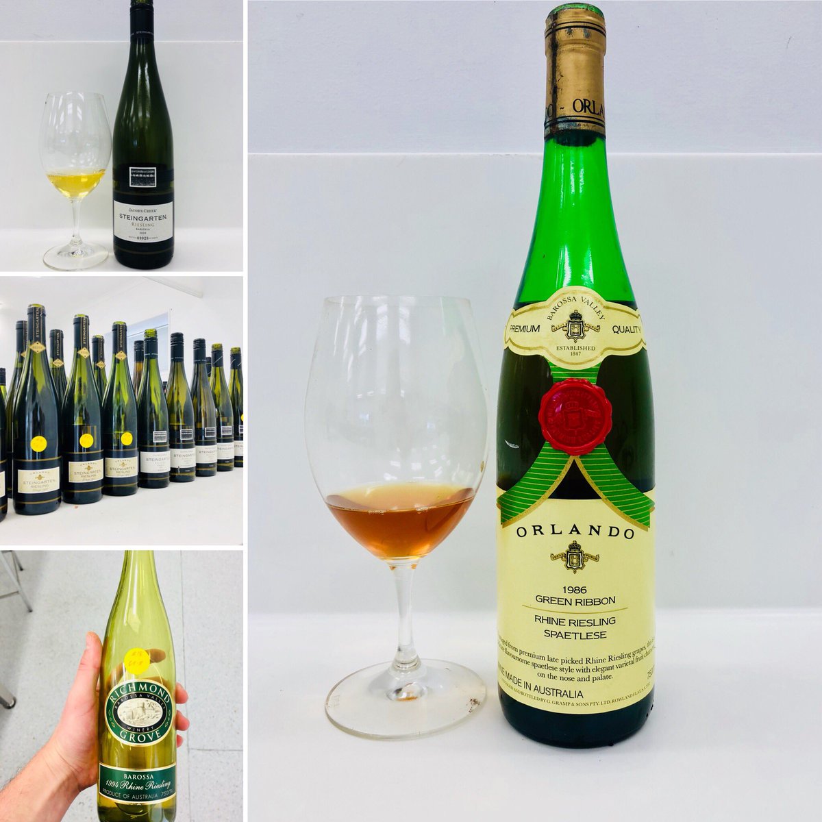 TPH_OrlandoWM's tweet image. Just tasting through some real gems at our yearly @JacobsCreek #MuseumTasting. Amazingly the 1986 #Orlando #BarossaValley #Spaetlese #Riesling looks as fresh as a daisy! Real privilege to taste wines like this! #Barossa #WhiteWine #winemaker #LateHarvest #history @PRWinemakers