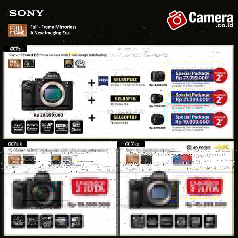 cameracoid's tweet photo. Camera Lover's, .
Dapatkan CASHBACK up to 5JUTA 
Untuk Pembelian kamera Full Frame Sony . Diskon 10% untuk aksesoris  Sony Flash &amp; Battery . 
Promo ini berlaku hingga 12 Oktober 2018
.
Order Now ! KLIK
https://t.co/e3trsHXnhg
.
https://t.co/0kPStvIxs6
WA : 0858 9998 5100
#SONY https://t.co/ASnM3h08n8