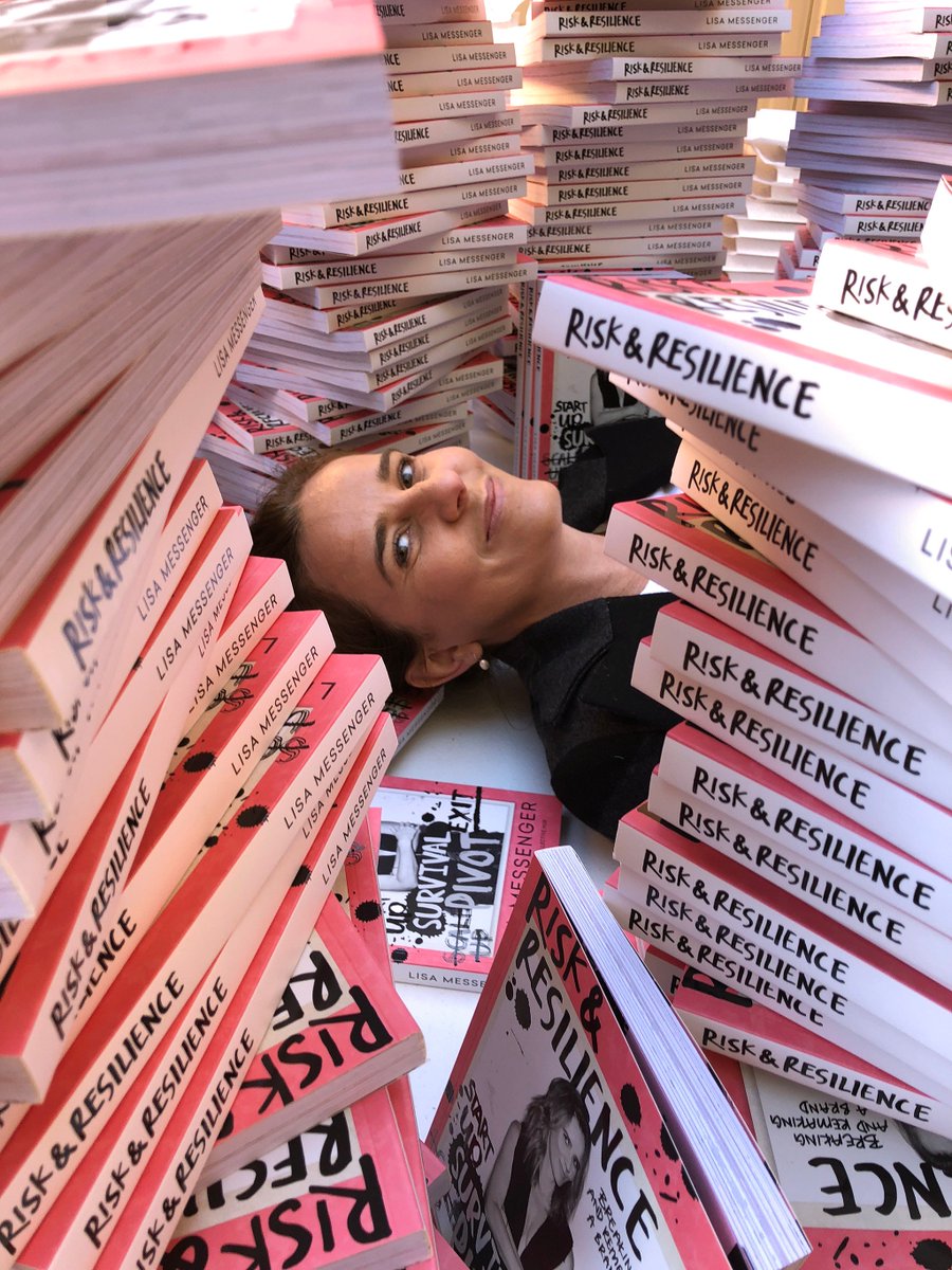 Our fearless founder <a href="/LisaMessenger/">Lisa Messenger</a> 's latest book Risk &amp; Resilience has just gone on sale in over 768 #newsagents . Head to your local &amp; grab a copy of this real, raw &amp; insightful read about Collective Hub's journey - our rise and our very near fall!