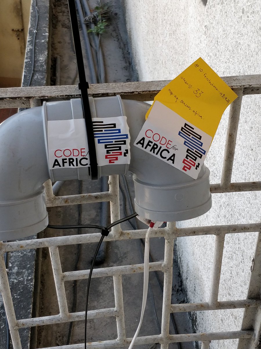 mtuchidev's tweet image. Setting up #AirQuality sensor at Magore Street, @Code4Africa were expanding our low cost #sensorsAFRICA network to monitor #Airpollution in #Dar . Interested? Drop us a line at sensors.africa