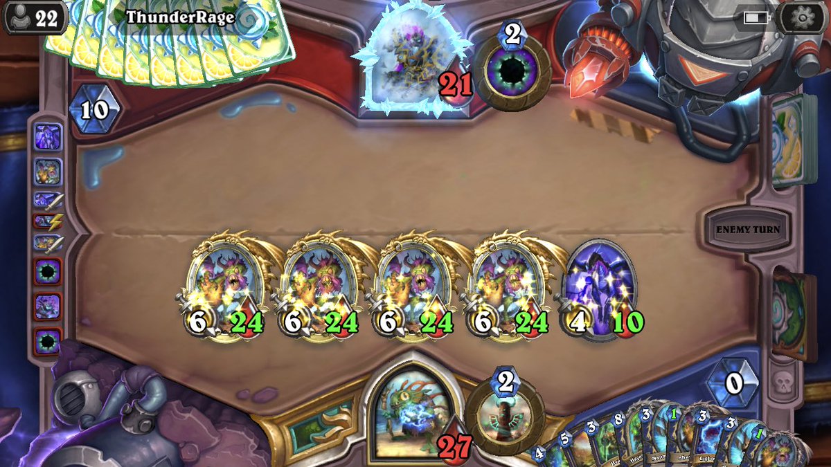 StraydogHS's tweet photo. And this guy even shuffled my deck into his. And saved Amara until the last minute. https://t.co/GNIiATE6ir