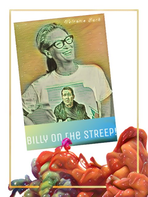 _amandagreen's tweet photo. @billyeichner  we are so excited to welcome u back but our art dept  was watching Silkwood I think he was high I dunno but WE LOVE YOU! https://t.co/aZy58ysqnH