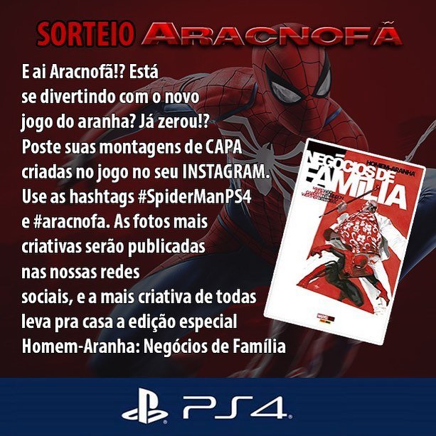 #aracnofa
#SpiderManPS4
#homemaranha
#spiderman
#peterparker
#reidocrime
#kingpin
#wilsonfisk
#ps4
#playstation
#homemaranhanegociosdefamilia
#panini
#paninicomics
#marvel
#marvelcomics
#paninibooks
#markwaid
#jamesrobinson
#wertherdelledera
#gabrieledellotto