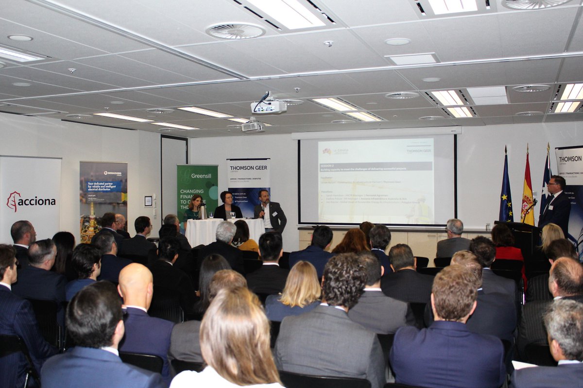 LaCamara_AU's tweet photo. 1/4 #2018InfrastructureForum: We would like to extend our gratitude to our members and friends that joined us at the #2018InfrastructureForum in #Sydney. We would also like to thank our distinguished guests (...) https://t.co/bWQxeRqGB2