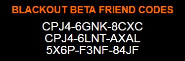 Brian_MC_Gee's tweet photo. Last 5 US PS4 codes and 1 XBOX ONE code for CoD Black Ops 4 Beta #BlackOps4Betacode #BO4BetaCode #BO4BETACODES https://t.co/UG7MStpmR0