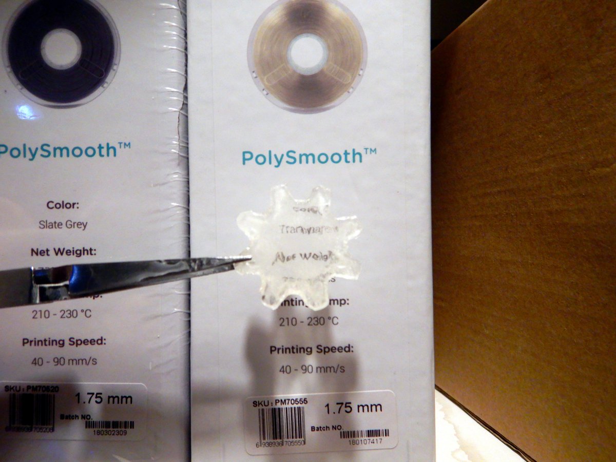 QuantumGimmick's tweet image. This is an amazing filament I&apos;ve made 2 videos with this filament, the first is going live tomorrow~
#Polysmooth