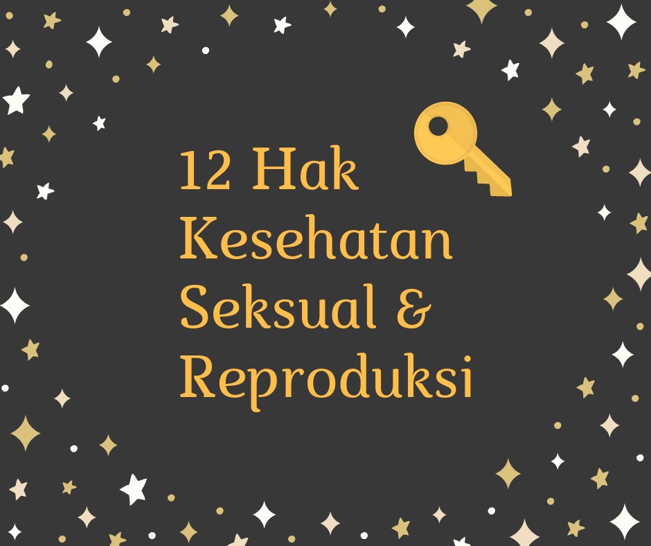 The_Spiritians's tweet photo. 12 HAK KESEHATAN SEKSUAL REPRODUKSI
https://t.co/P9AOTHbJ7y
#Spiritia #HKSR https://t.co/0LHRgYhCg1