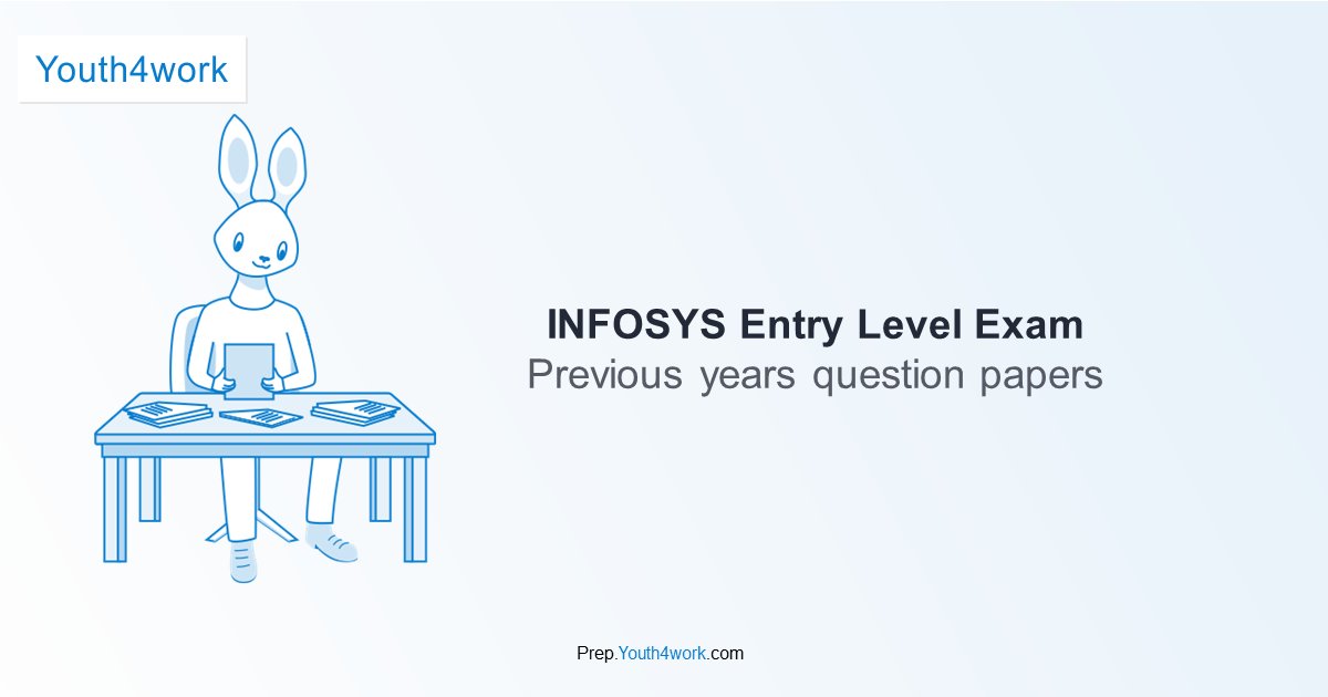 Youth4work's tweet image. Practice makes a man perfect!!
Going with this myth..Practice more and more previous year papers for #Infosys , here: prep.youth4work.com/Placement-Pape…
 #infosysHiring #infosysRecruitment