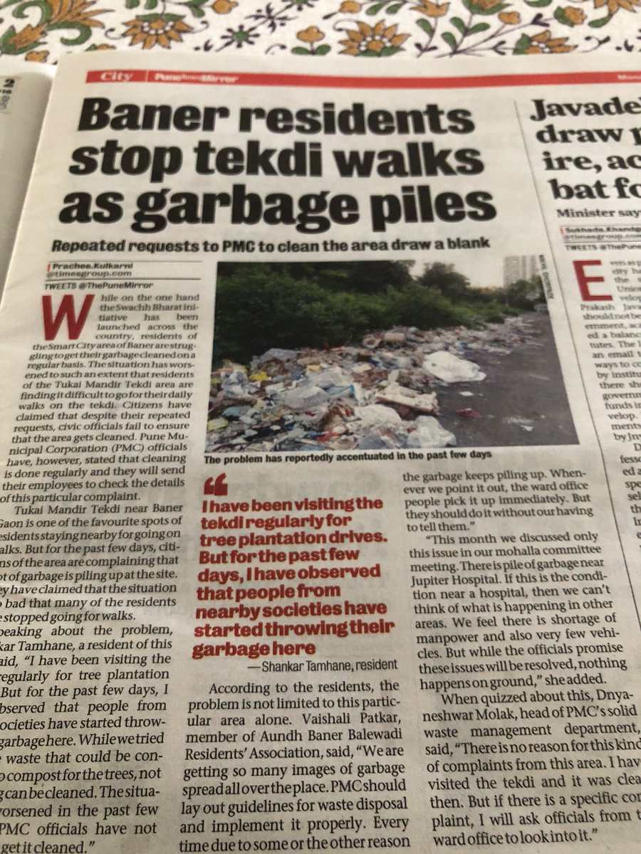 rmirakhur's tweet photo. @punemirror Blueridge builder has abandoned the township. So the residents have started a Swacch campaign. https://t.co/zodMIxJXE1