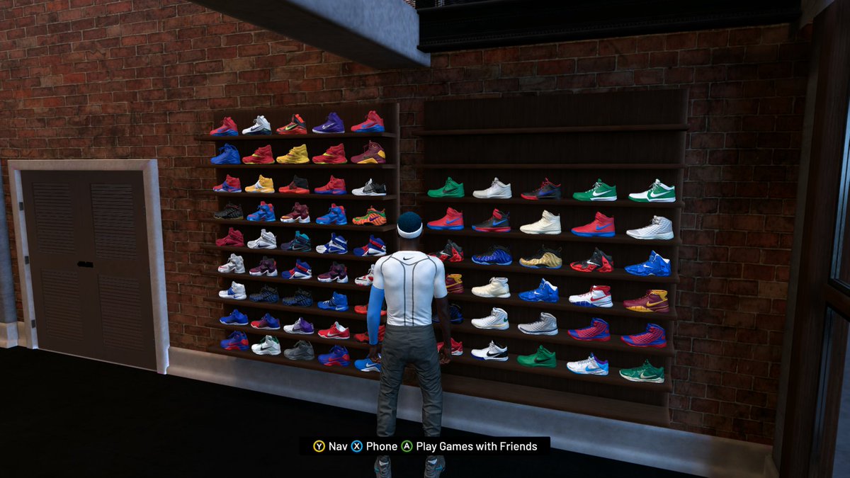 BL4CKtivity's tweet image. Part of my shoe collection #NBA2K19 #XboxShare #2KGRIND #Streamer