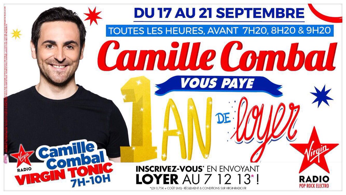 ClemLincruste's tweet image. Ça y est ! On y est !
est le 17! #CamilleOffreMoiUnAnDeLoyer