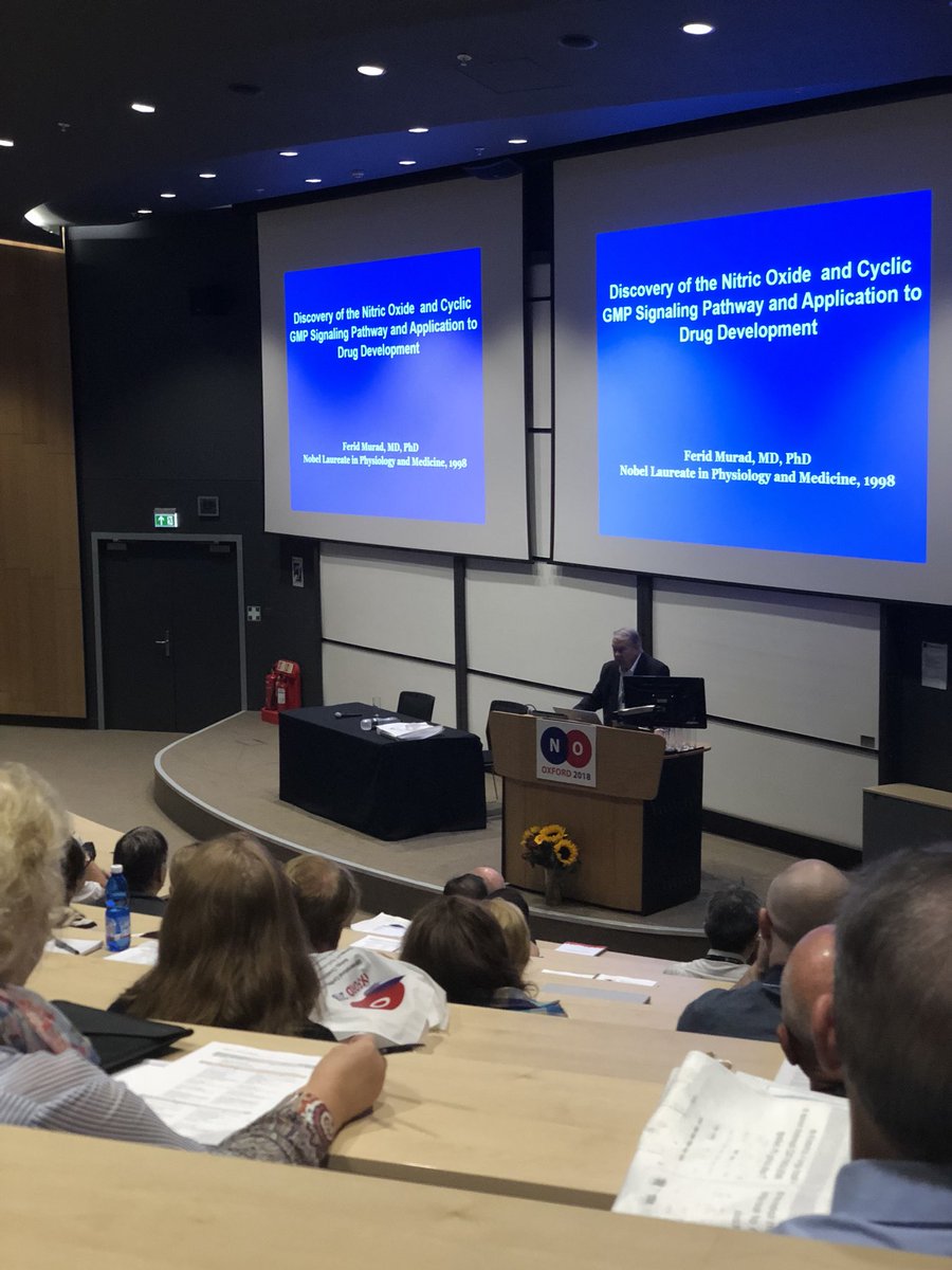 Nitric Oxide Society - Oxford 2018 tweet media