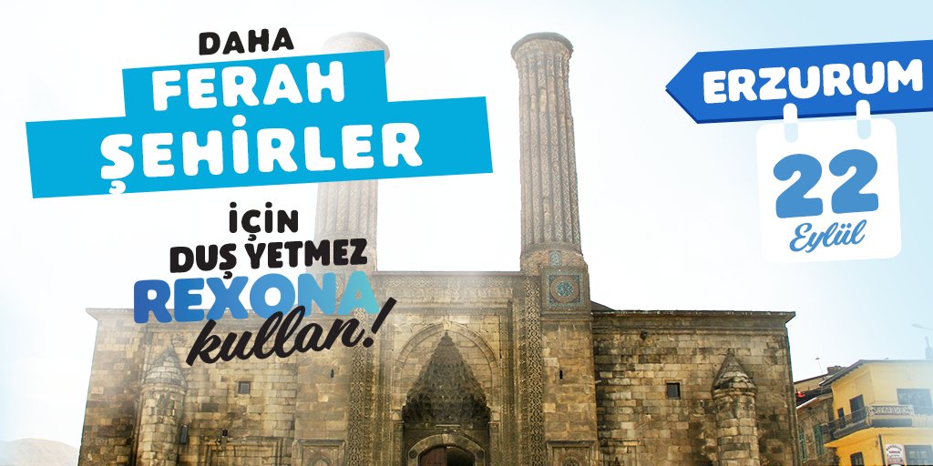 Siz seçtiniz, Rexona ferahlatıyor! Rexona ile Ferah Şehirler, 22 Eylül'de Erzurum'da! Şehrin farklı yerlerinde yer alacak ekiplerimizden Rexona’nızı isteyiniz!