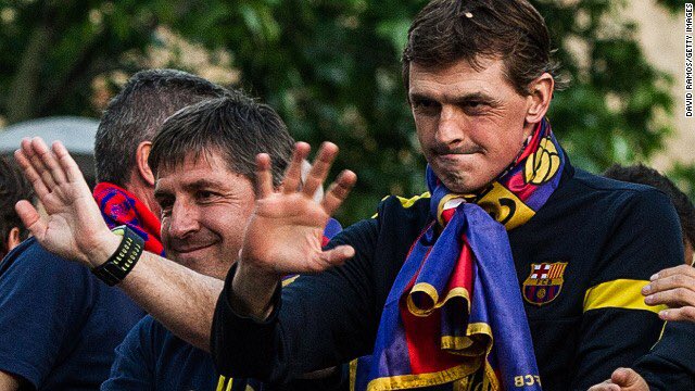  \Football is not a job, but my best therapy\ -Tito Vilanova

Happy birthday Tito 
Per Sempre Etern  