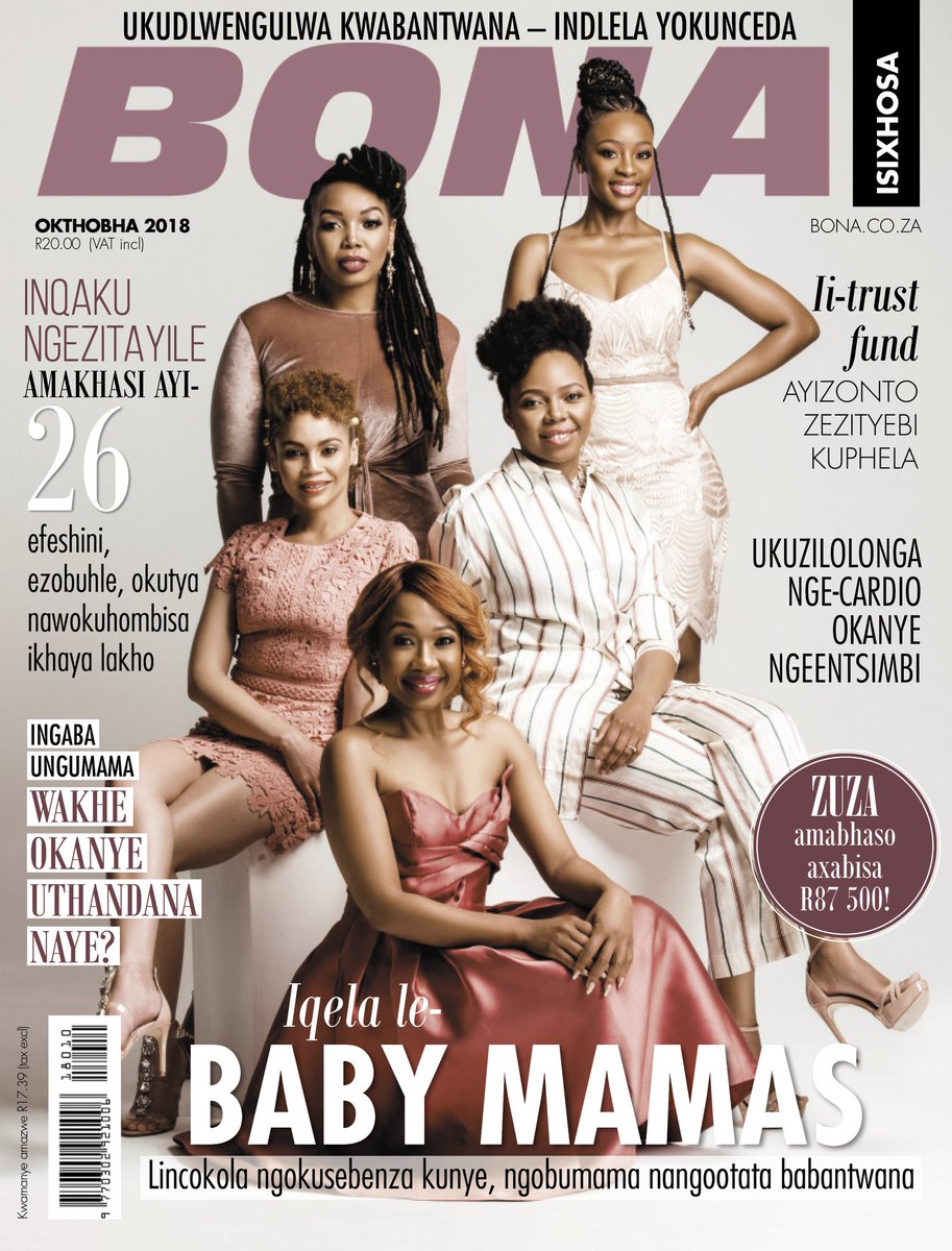 tembisanxumalo's tweet photo. There aren’t enough words to describe this feeling. On the @BonaMag covers for the month of October, the @babymamasfilm😭💞😭💞😭💞🙈💞🙈💞😭. @salaminaM @StephinaZwane @KaySmithActress @dineoranaka you are magic 🎬🗣🇿🇦🙏🏽. 12/10/2018 !!! #BabyMamasFilmxBonaMag #BabyMamasFilm https://t.co/OtHVmdXHpj
