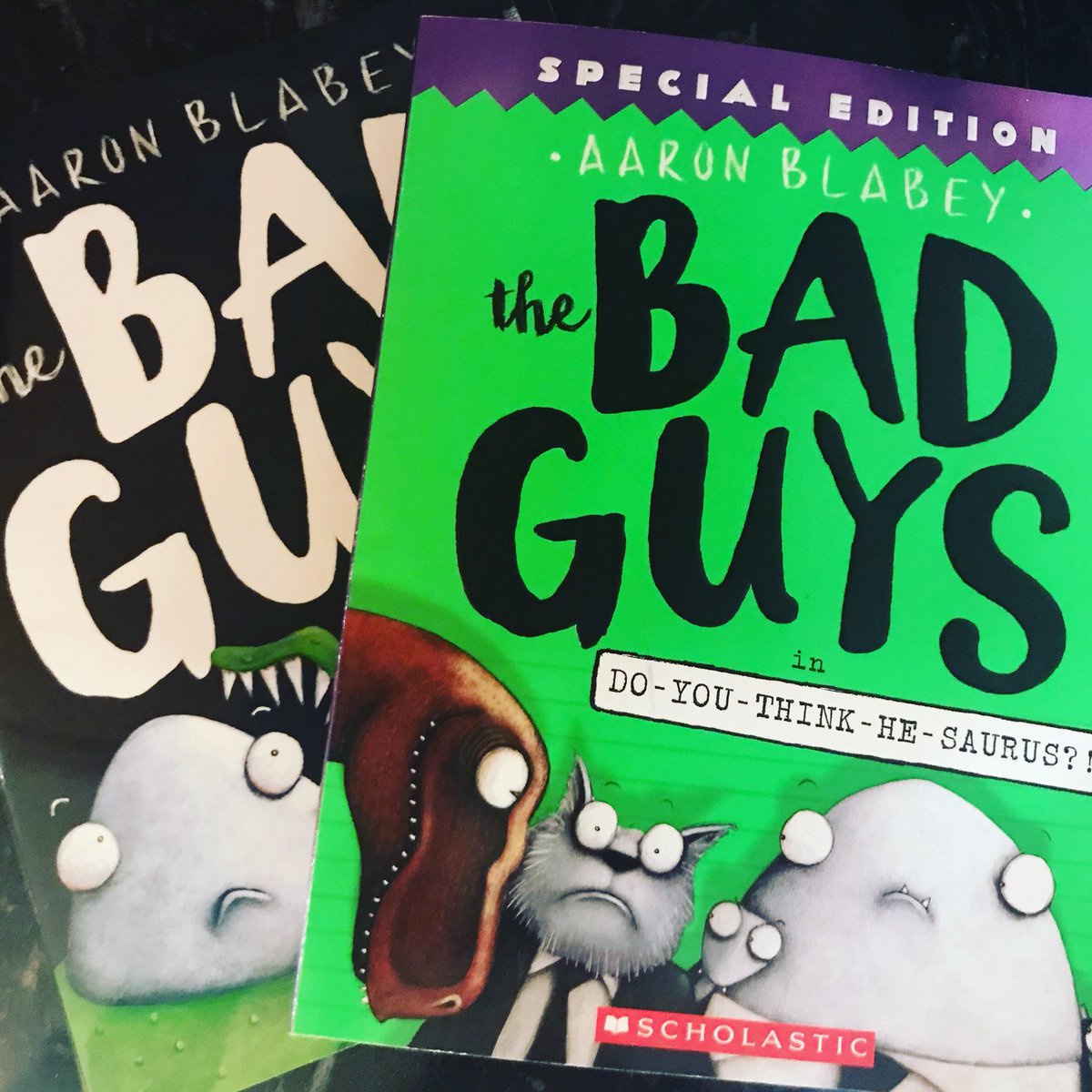 monica_padgham's tweet photo. Two new additions to my 2nd grade classroom library tomorrow...my son agreed to let the eager students have them! π #thebadguys #classroomlibrary #highinterestbooks #sd33learns https://t.co/9YsNL93pEj