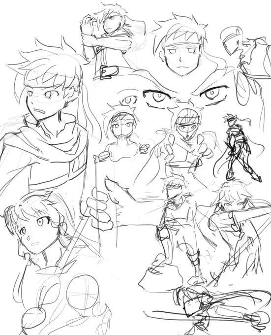 Random sketches 