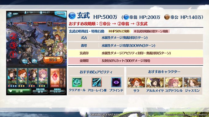 イベント258 13回目 四象降臨 グランブルーファンタジー グラブル 攻略wiki