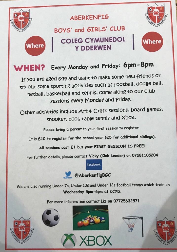 AberkenfigBGC's tweet image. Please share and remind your pupils @brynmenynschool @BryncethinPS @tonduprimary @BetwsSchool @BridgendCBC @CCYD_school #funandfriends #1community