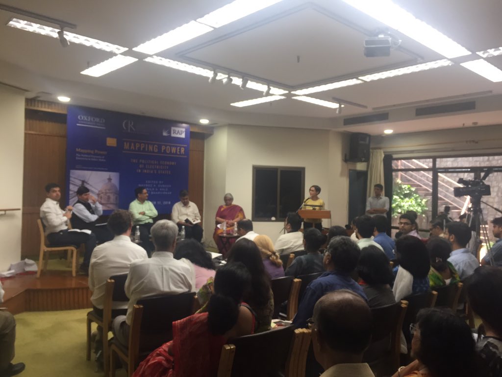 CPR_Climate's tweet image. Looking forward to an exciting discussion with @bsindia&apos;s Aditi Phadnis, @PrayasEnergy&apos;s Shantanu Dixit, and Prof D V Ramana! #MappingPower