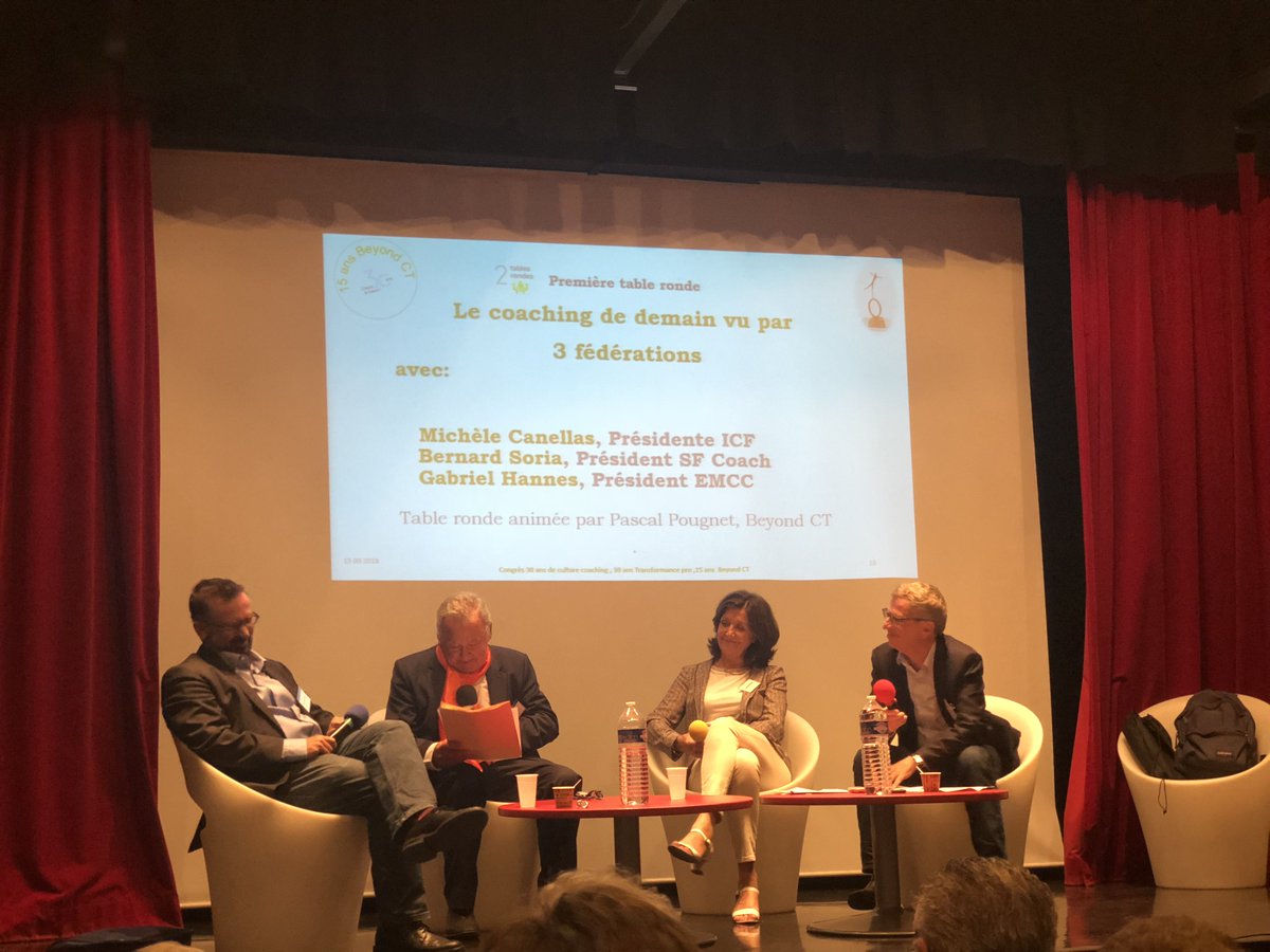ICFFRANCE's tweet image. Présentation de l'ICF par Michèle Canellas sur la sécurité intérieure du coach et partagée par trois Fédérations : l’ICF, SF Coach et l’EMCC. Un beau moment d’une vision commune de notre métier.
