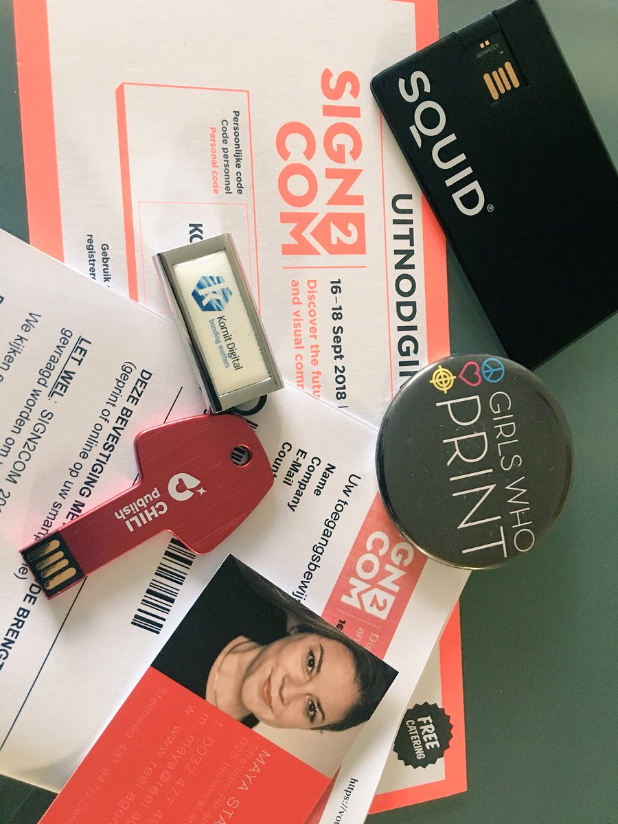 MayaStaels's tweet image. Ready for @Sign2Com2018? Ready for #sign2com!