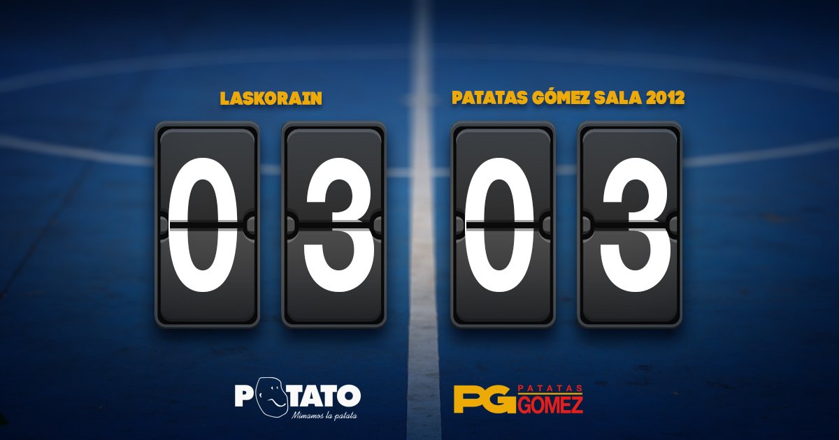 PatatasGomez's tweet photo. El sábado nuestro equipo viajó a #Tolosa para medirse contra el #Laskorain en su debut en 2ª División B.
RESULTADOS DE LA JORNADA:
⚽️ @laskorainke 3 - @PatatasGomez @ADSALA2012 3 ⚽️
¡Nos llevamos un punto a casa!
#SembrandoValores https://t.co/CMVi0yixiH