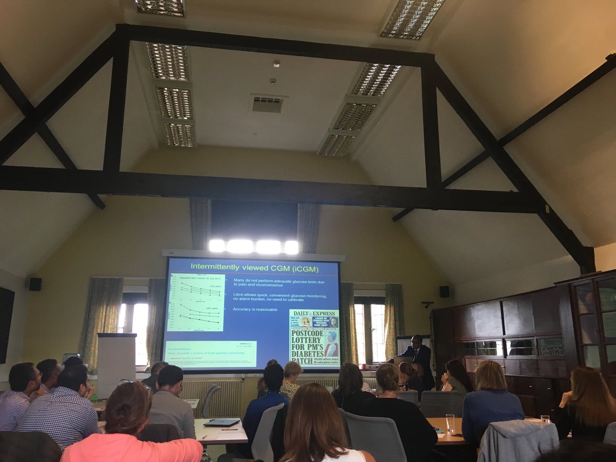 CUH_Diabetes (@cuh_diabetes) on Twitter photo Fabulous opening talk at Cambridge CGM school by <a href="/LalanthaL/">Lalantha Leelarathna</a> @HomertonConfCen #cambridgecgmschool #cambridgepumpcourse Fabulous opening talk at Cambridge CGM school by <a href="/LalanthaL/">Lalantha Leelarathna</a> @HomertonConfCen #cambridgecgmschool #cambridgepumpcourse