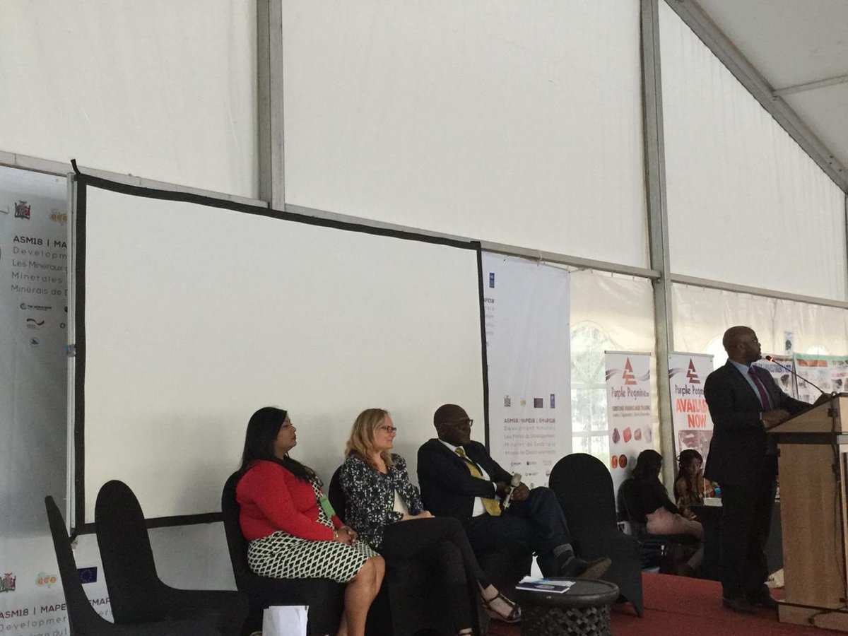 AGF_Group's tweet photo. At @ASM_Conference last week. Our Capacity Development Lead ~ Patrick Lumumba emphasized the need to focus on women who constitute a large proportion of the work force in the Development Minerals Sector.
#ASM18 #FinancialInclusion #WomeninMining https://t.co/Kzzr0XG1Nt