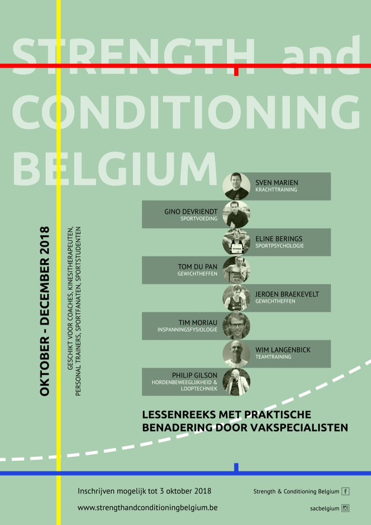 sacbelgium's tweet photo. Om een kwaliteitsvolle lessenreeks en een optimale betrokkenheid voor de deelnemers te garanderen, hanteren we een limiet van 20 inschrijvingen. Wees er dus tijdig bij ! #sacbelgium #strengthandconditioning https://t.co/mgqVdNBc1k