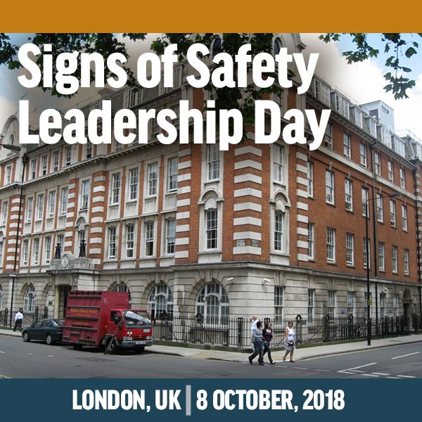 signsofsafety's tweet image. Just a few places are left for the #signsofsafety Leadership Day which is all about leading great children's services. Focused on helping local authorities and other agencies to get started or maintain and build on progress already made. Don't miss out. bit.ly/2MHLXve