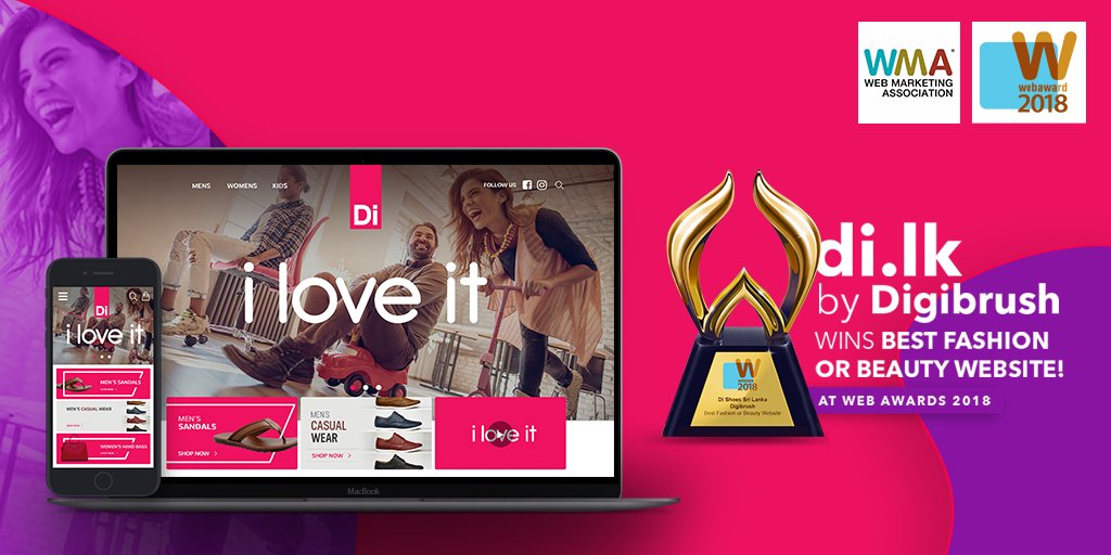 digibrushpro's tweet photo. https://t.co/bPlfjuOkBX designed &amp; developed by Digibrush wins "Best Fashion or Beauty Website" awarded by Web Marketing Association at Web Awards 2018.

#brand #web #design #development #creative #agency  #webdesign #dishoes #awards  #webaward #webmarketing #marketingdigital https://t.co/i9FlZDeHuh