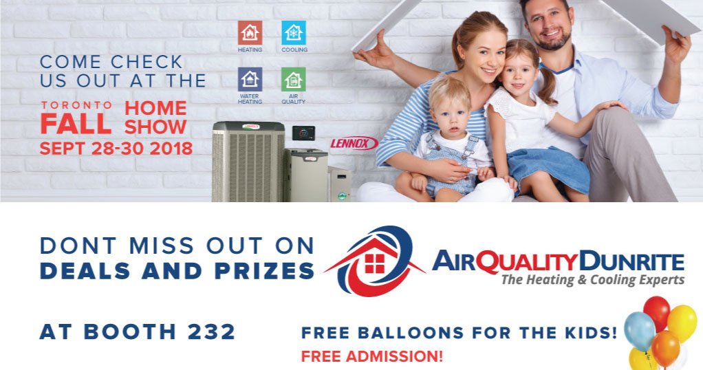 AirQualityDunr's tweet photo. Visit Us At Toronto Fall Home Show https://t.co/xV7r0ggcT0 https://t.co/NwzKbKuuN7
