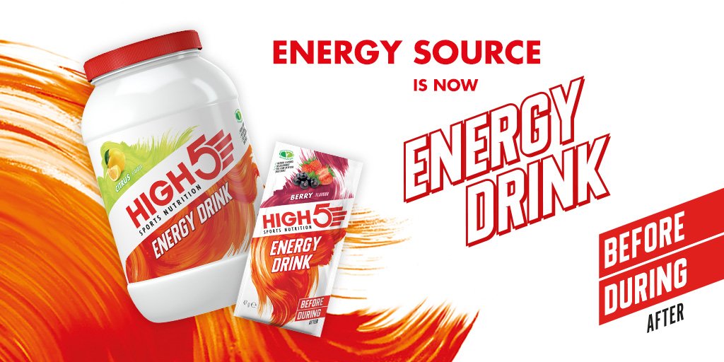 Energy Source is now called Energy Drink. We've shaken up our names and packaging but it's still the same great product. 😍 Helping  you to sustain your performance and enhance your hydration during endurance sport Energy Drink is an exercise essential! 💦🏃‍♀️ #HIGH5fuelled