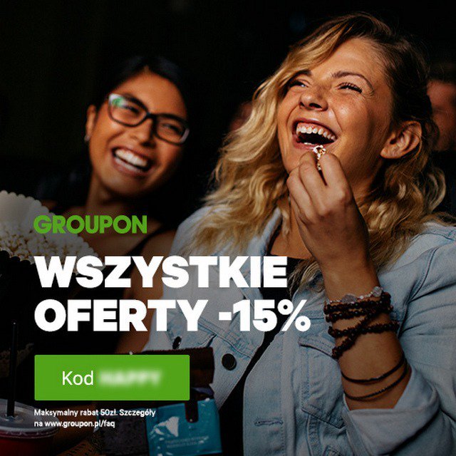 Qponypl's tweet photo. Mamy dla Was specjalny KOD RABATOWY 👉 -15% na wszystkie oferty z @Groupon ‼️ Odbierz teraz i płać mniej 📲 https://t.co/oXPAiHNXRG
#kupony #qpony #rabat #nawszystko #groupon #MobileApp https://t.co/fRHdgfPmrI