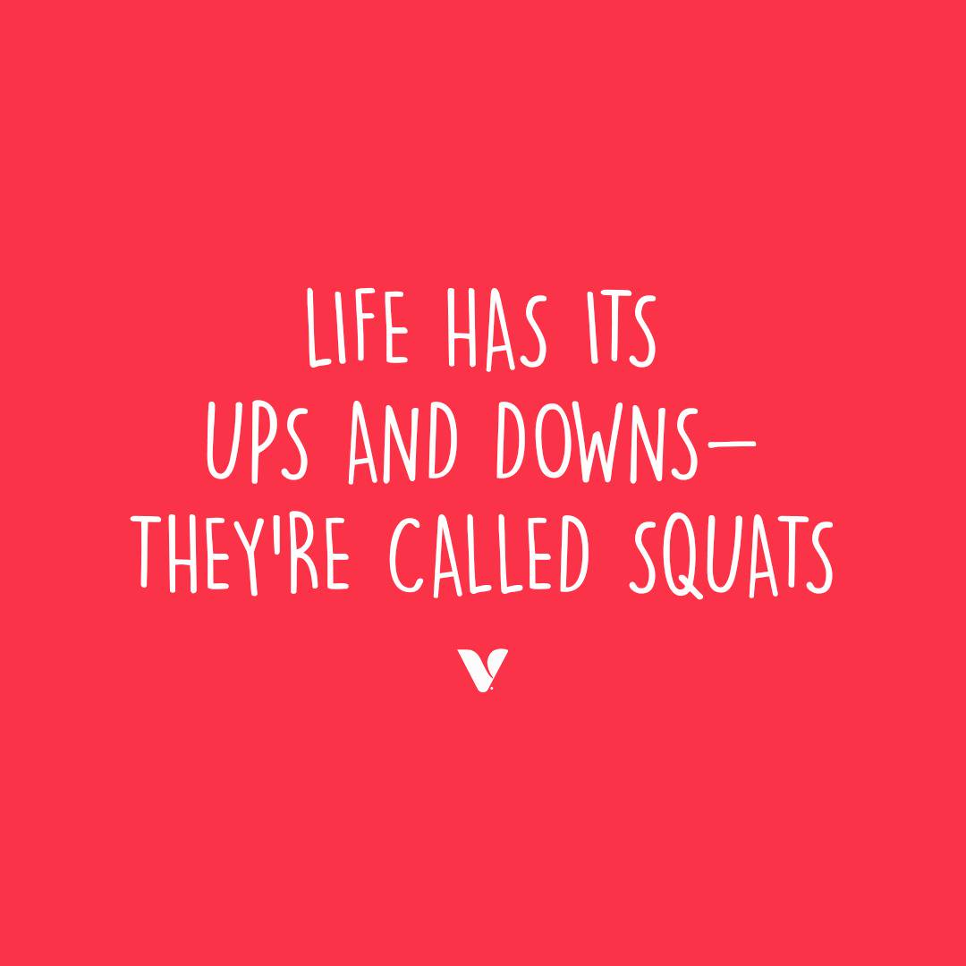 Might as well grab a barbell and make the most of it 😉