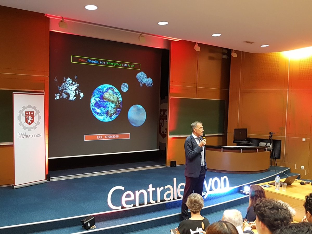 La #conference avec Jean-Pierre Bibring se prépare... #astrophysique