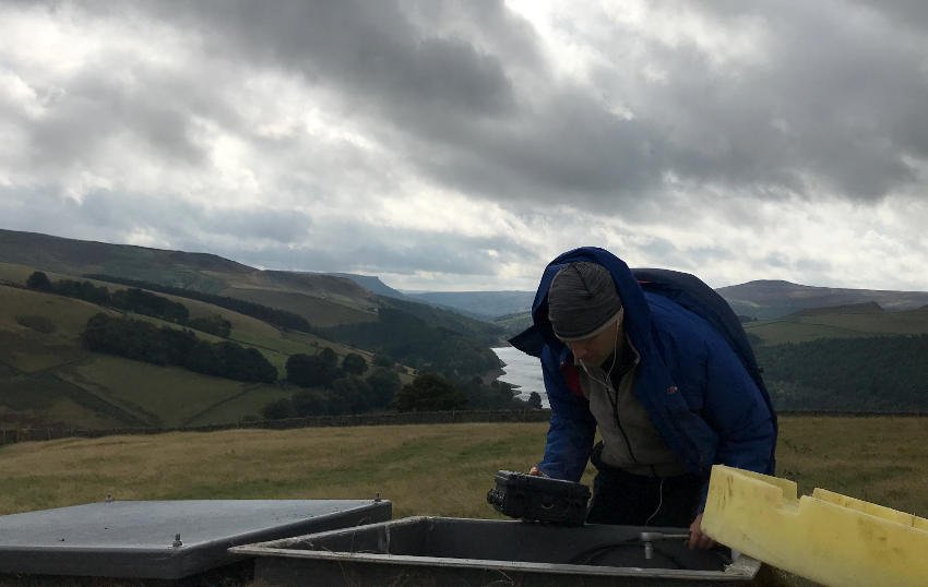 BGSseismology's tweet photo. If anyone is looking at our live data and wondering what's happening at LBWR we've just finished a site visit to upgrade the data logger. https://t.co/gOMCJyVF6I