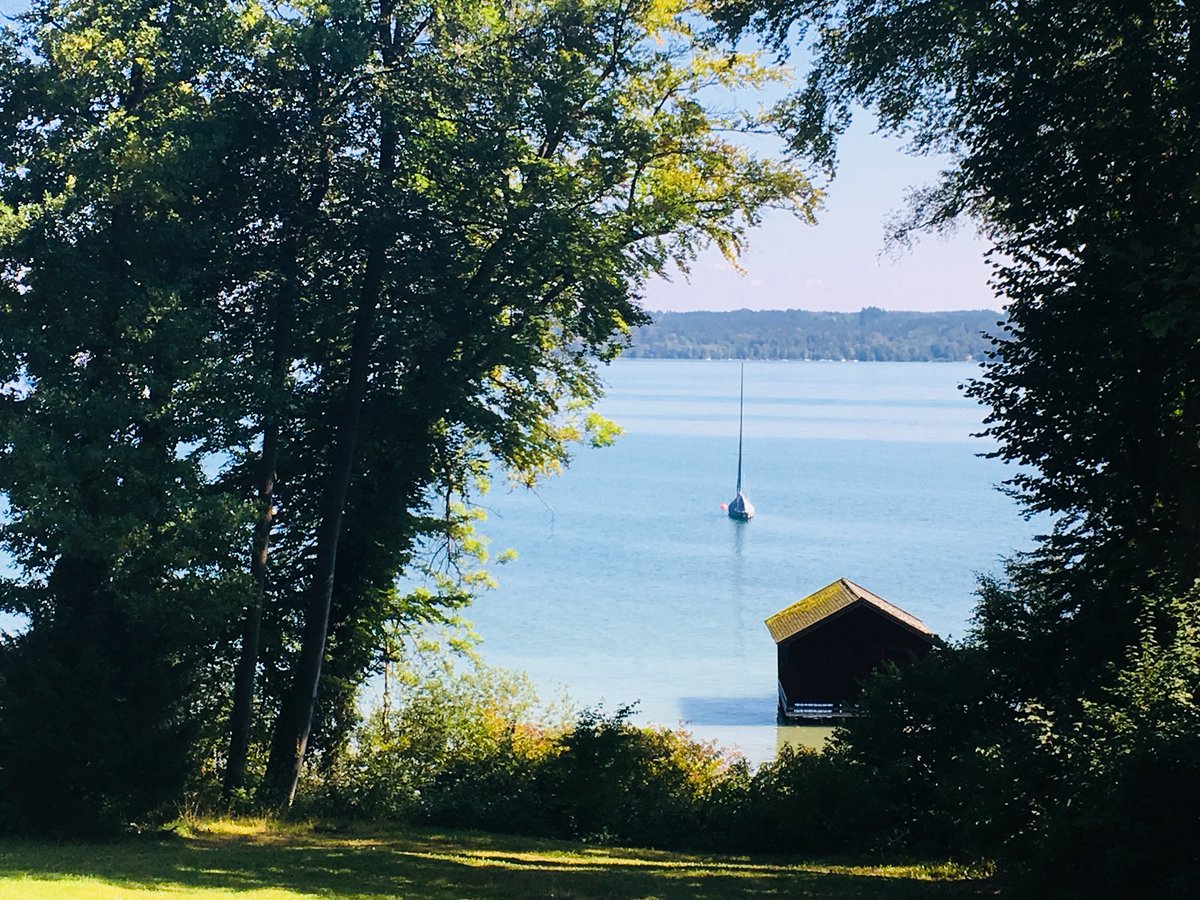 CHegenbart's tweet image. Conference with a view! Thank you @AnjaOpitz for inviting me to #Tutzing to talk on #cybersecutity and #internetgovernance
