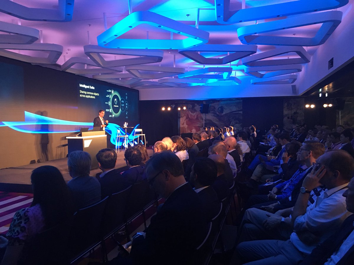 MichaelKleinem's tweet image. Business without limits. The intelligent enterprise makes it happen. Great Keynote from @LeukertB at the #SAPMaxAttention Summit.