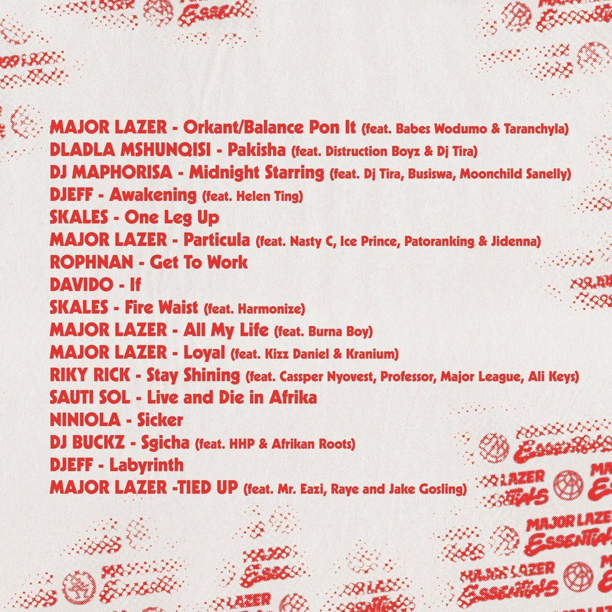 DJ BK (BK+RPM=BPM) (@thedjbk) on Twitter photo 🔥 <a href="/MAJORLAZER/">MAJOR LAZER</a> return with new Afrobeats mix.
<a href="/IamApass/">A Pass</a> <a href="/Iam_fikfameica/">Fik Fameica Official</a> @Beenie_Gunter <a href="/thedjrpm/">The DJ RPM</a> <a href="/thedjbk/">DJ BK (BK+RPM=BPM)</a> <a href="/SilverbackDJ/">DJ Silverback</a> #ClubMajorLazer #Concert #Kampala #Uganda <a href="/ClubPilsener/">Club Pilsener</a> <a href="/talentafrica/">Talent Africa Group</a> #Afrobeat #Mix
Listen: buff.ly/2D1LpRr 🔥 <a href="/MAJORLAZER/">MAJOR LAZER</a> return with new Afrobeats mix.
<a href="/IamApass/">A Pass</a> <a href="/Iam_fikfameica/">Fik Fameica Official</a> @Beenie_Gunter <a href="/thedjrpm/">The DJ RPM</a> <a href="/thedjbk/">DJ BK (BK+RPM=BPM)</a> <a href="/SilverbackDJ/">DJ Silverback</a> #ClubMajorLazer #Concert #Kampala #Uganda <a href="/ClubPilsener/">Club Pilsener</a> <a href="/talentafrica/">Talent Africa Group</a> #Afrobeat #Mix
Listen: buff.ly/2D1LpRr