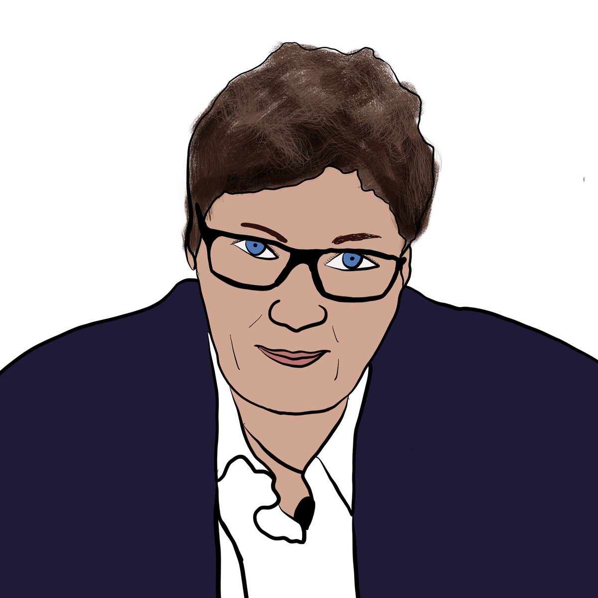 sofiaboustany's tweet image. All hail Queen Linda 👑💅🏻💕✨✏️ #TeamDiva #DivaMagazine #LGBTQ #Art #QueerArt #LesbianVisibility