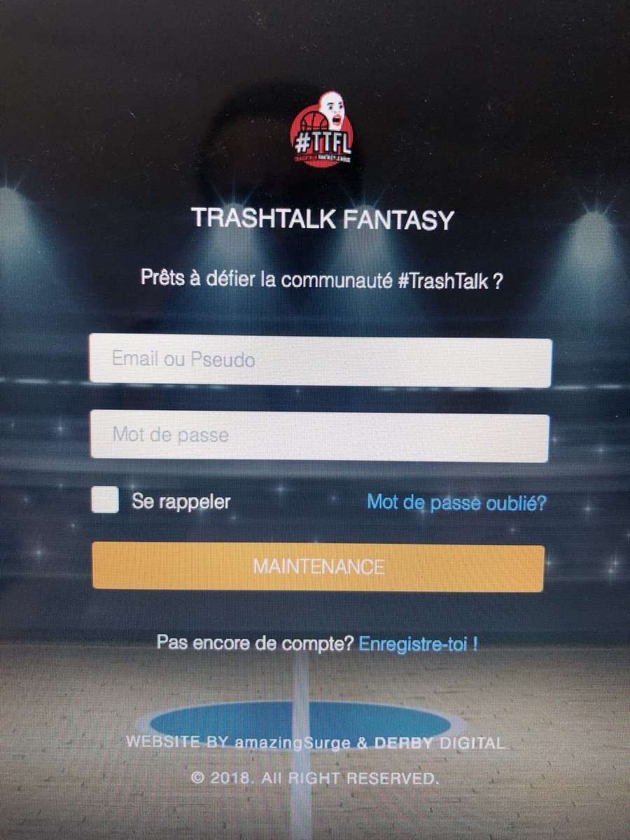 SirWinstonWolfe's tweet photo. #NBA #NBAExtraNation #NBAExtra #trashtalk #TTFLab #TTFL #TrashTalkfamily
👀👇🤔 maintenance... tiens tiens tiens ? Qu’est ce qu’ils nous préparent !!?? 🤯🤩 https://t.co/Idy5QL4DVq