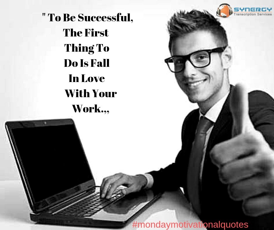 SY_Transcript's tweet image. "To Be Successful, The First Thing To Do Is Fall In Love With Your Work.,, 😎💪
#MondayMotivation  #MondayMood #Lullaby #ConstitutionDay #MondayMorning #USA