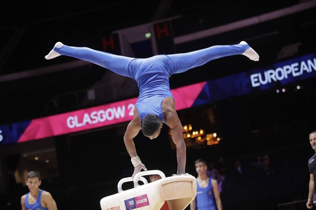 GianniniLay's tweet photo. Se ci penso.... Non mi sembra ancora vero #Glasgow2018 #TeamItalia @GinnasticaIta https://t.co/wEwrV2fB5q