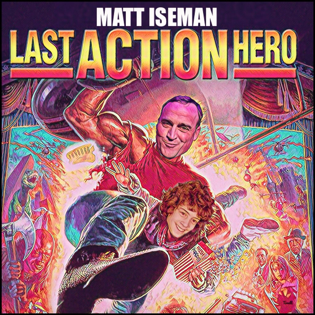 SteveTorelli's tweet photo. @mattiseman Here’s one for you too Matt!!! #LastActionHero #remake #youngAnt https://t.co/u7D4Q2twox