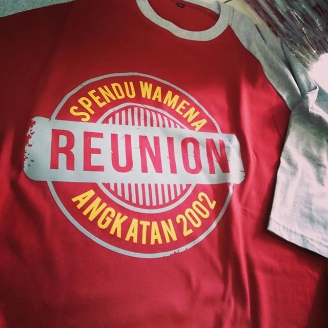 createes101's tweet image. Reunion
Spendu Wamena
Angkatan 2002
.
.
by : Mba Vitri Jayapura

#sablonkaos #sablonsemarang #konveksi #konveksikaos #konveksisemarang #vendorkaos #vendorsemarang #kaos #kaosgildan #kaossemarang #kaosgondes #kaoscouple #kaossablon #kaossatuan #vendorsatu… ift.tt/2NO8hrT